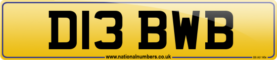 D13 BWB