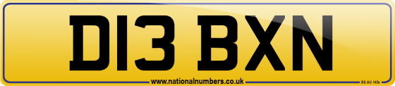 D13 BXN