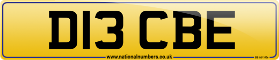 D13 CBE
