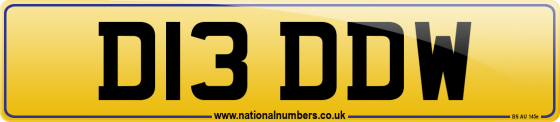 D13 DDW