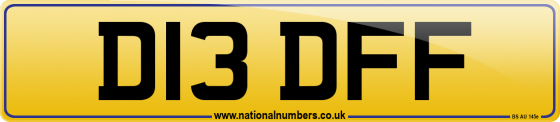 D13 DFF