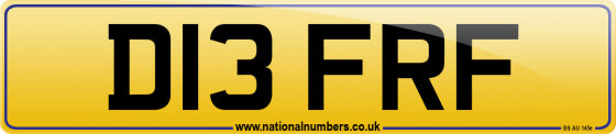 D13 FRF