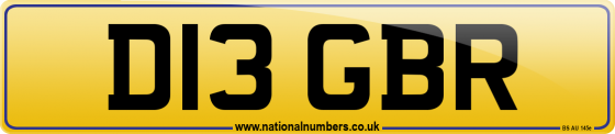 D13 GBR