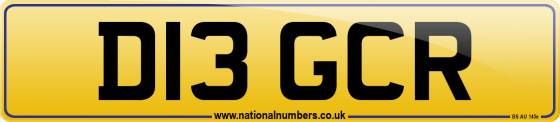 D13 GCR