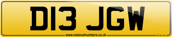D13 JGW