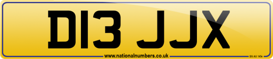 D13 JJX