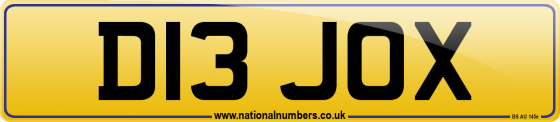 D13 JOX