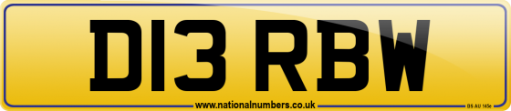 D13 RBW