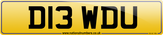 D13 WDU