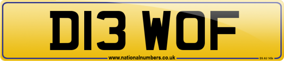 D13 WOF