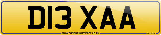 D13 XAA