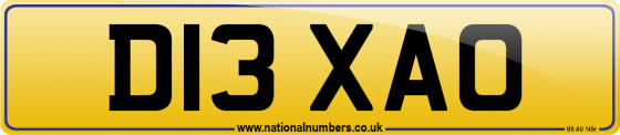 D13 XAO