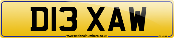 D13 XAW