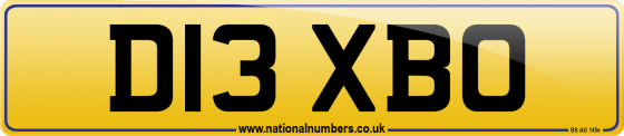 D13 XBO