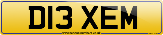 D13 XEM