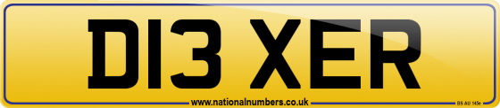 D13 XER