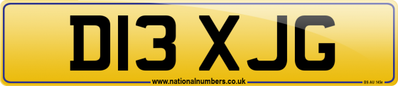 D13 XJG