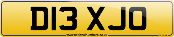 D13 XJO