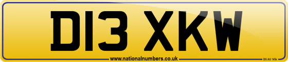 D13 XKW