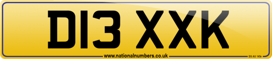 D13 XXK