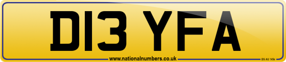 D13 YFA