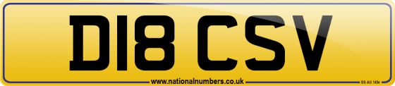 D18 CSV