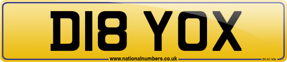D18 YOX