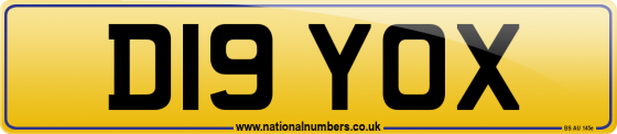 D19 YOX