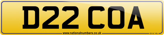 D22 COA
