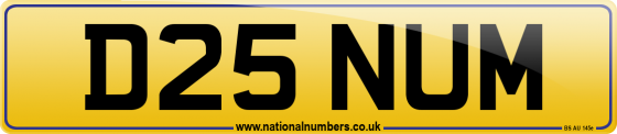D25 NUM