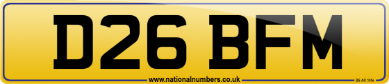 D26 BFM