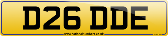 D26 DDE