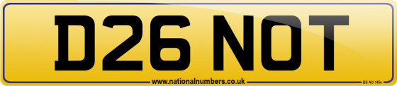 D26 NOT