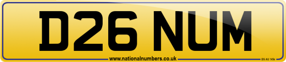 D26 NUM