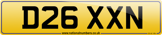 D26 XXN