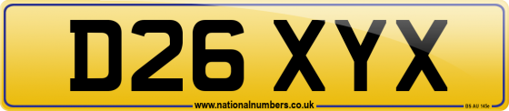 D26 XYX