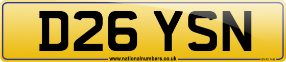 D26 YSN