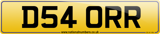 D54 ORR