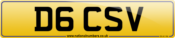 D6 CSV