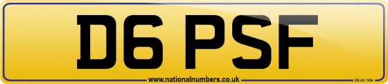 D6 PSF