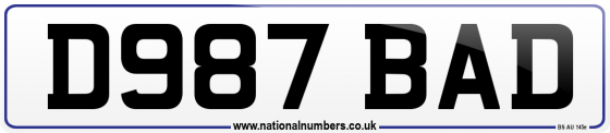 D987 BAD