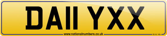 DA11 YXX