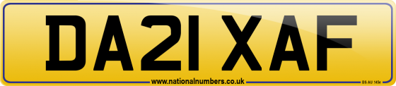 DA21 XAF