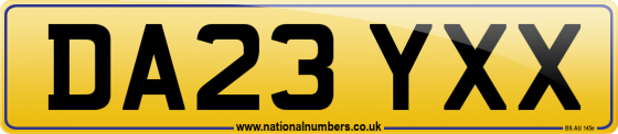 DA23 YXX