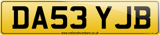 DA53 YJB