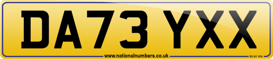 DA73 YXX