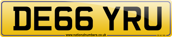 DE66 YRU