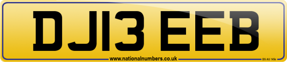 DJ13 EEB