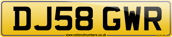 DJ58 GWR