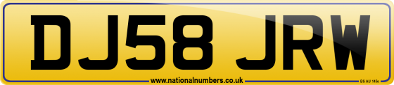 DJ58 JRW